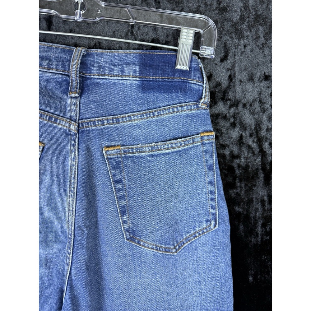 Abercrombie Fitch Jeans Women 27/4L Ankle Straight Ultra High Rise Denim - Picture 6 of 8